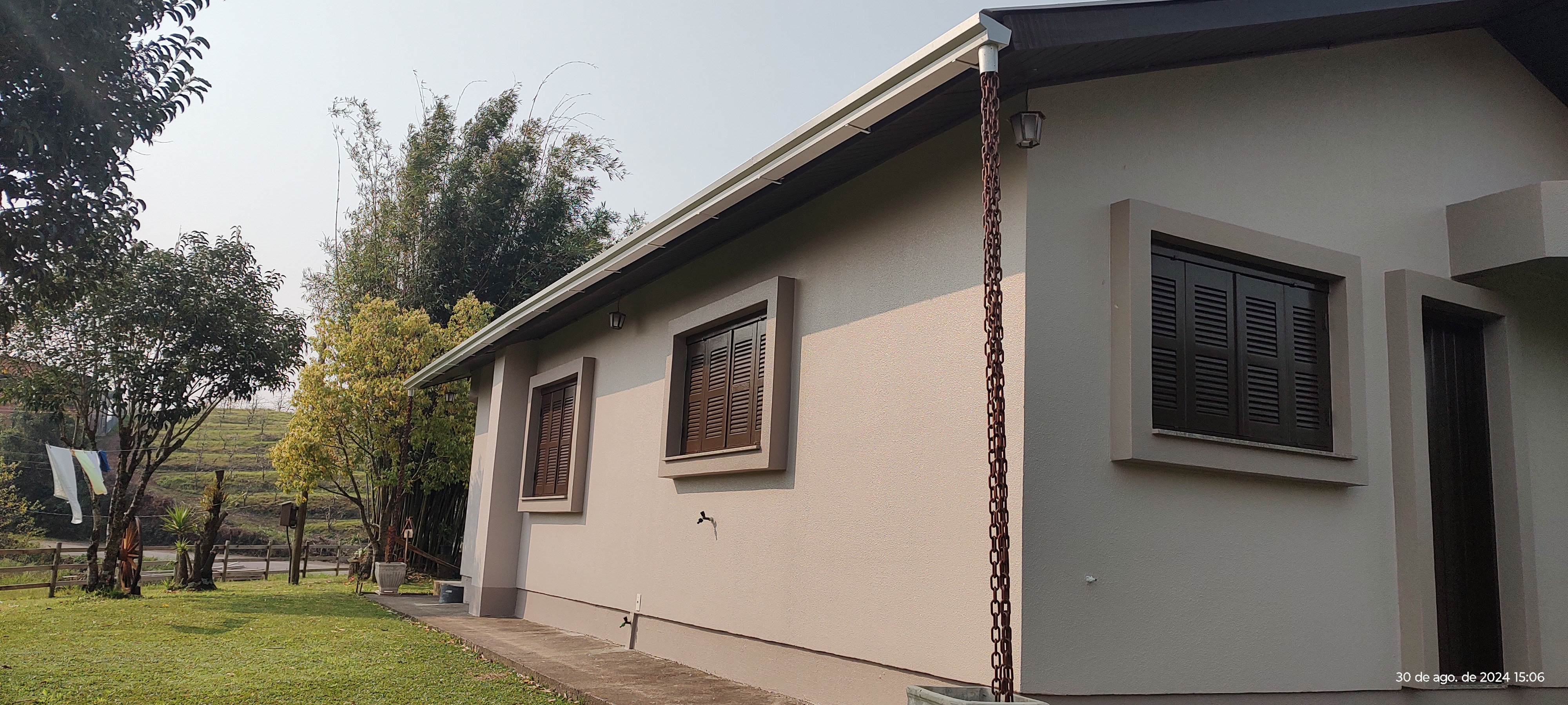 Instalação de calhas